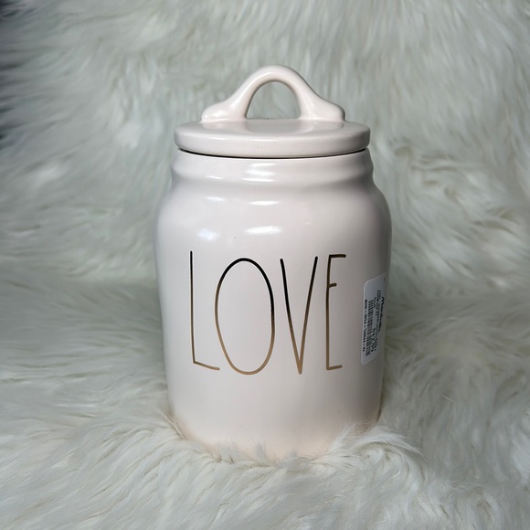 Rae Dunn Other - Rae Dunn Love Baby Canister gold print
